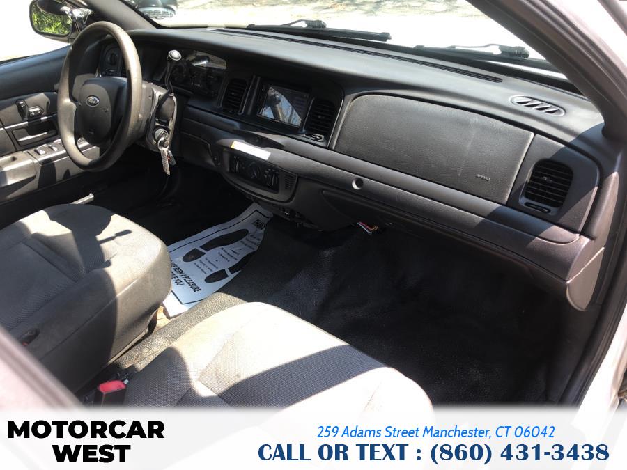 2011 Ford Police Interceptor 4dr Sdn w/3.55 Axle, available for sale in Manchester, Connecticut | Motorcar West. Manchester, Connecticut 2011 Ford Police Interceptor 4dr Sdn w/3.55 Axle, available for sale in Manchester, Connecticut | Motorcar West. Manchester, Connecticut
