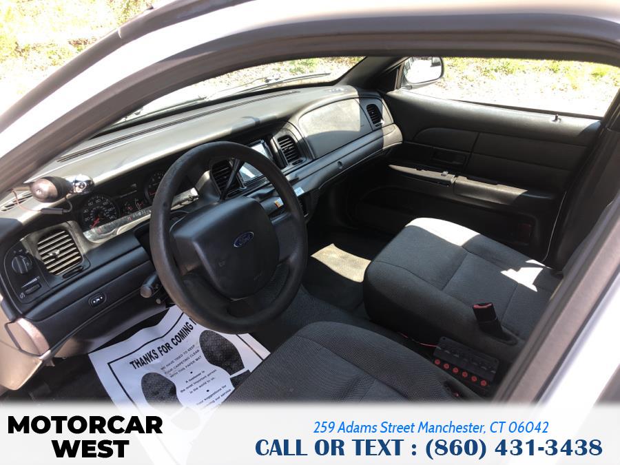 2011 Ford Police Interceptor 4dr Sdn w/3.55 Axle, available for sale in Manchester, Connecticut | Motorcar West. Manchester, Connecticut 2011 Ford Police Interceptor 4dr Sdn w/3.55 Axle, available for sale in Manchester, Connecticut | Motorcar West. Manchester, Connecticut