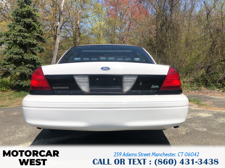 2011 Ford Police Interceptor 4dr Sdn w/3.55 Axle, available for sale in Manchester, Connecticut | Motorcar West. Manchester, Connecticut 2011 Ford Police Interceptor 4dr Sdn w/3.55 Axle, available for sale in Manchester, Connecticut | Motorcar West. Manchester, Connecticut