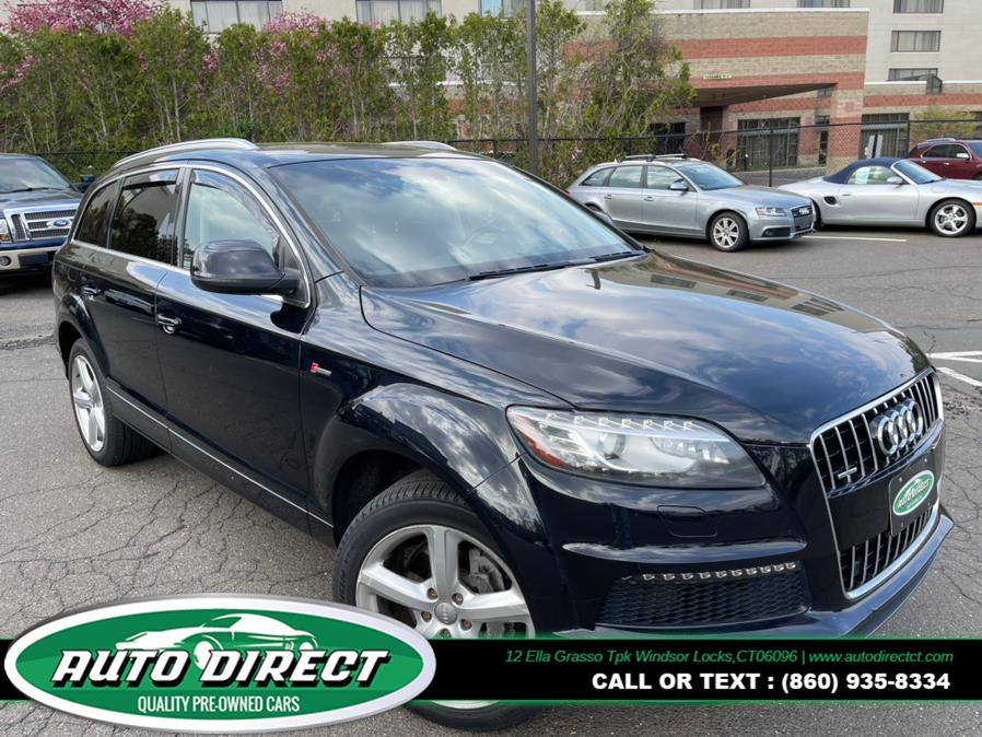 2013 Audi Q7 quattro 4dr 3.0T S line Prestige, available for sale in Windsor Locks, Connecticut | Auto Direct LLC. Windsor Locks, Connecticut 2013 Audi Q7 quattro 4dr 3.0T S line Prestige, available for sale in Windsor Locks, Connecticut | Auto Direct LLC. Windsor Locks, Connecticut