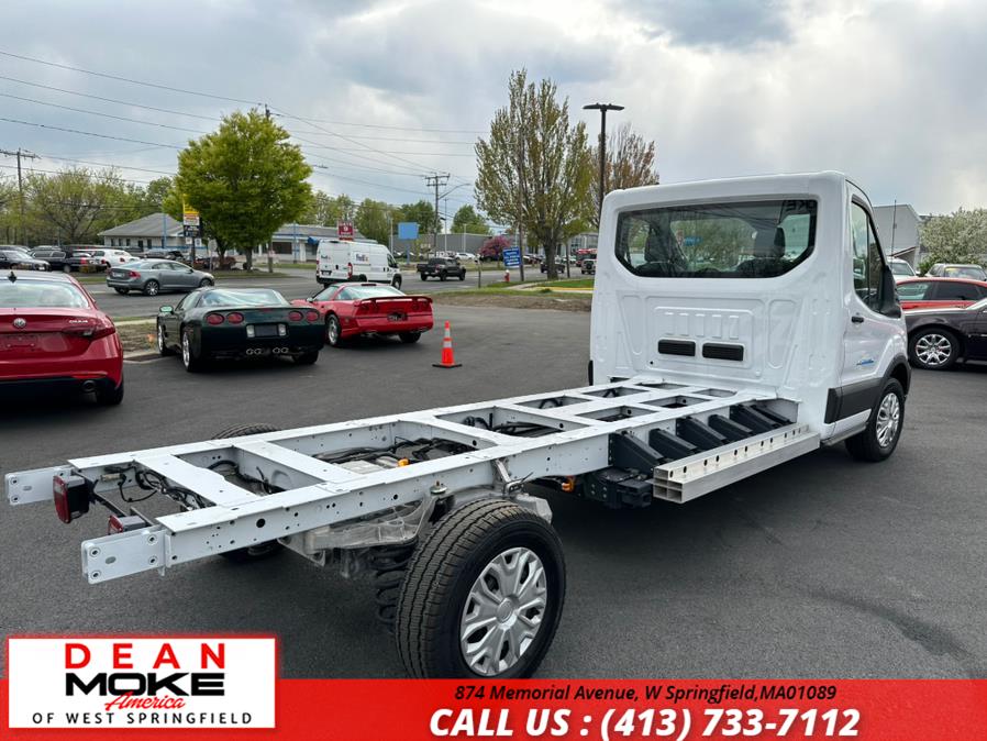 2022 Ford E-Transit Chassis T-350 RWD SRW 178" WB 9500 GVWR, available for sale in W Springfield, Massachusetts | Dean Moke America of West Springfield. W Springfield, Massachusetts 2022 Ford E-Transit Chassis T-350 RWD SRW 178" WB 9500 GVWR, available for sale in W Springfield, Massachusetts | Dean Moke America of West Springfield. W Springfield, Massachusetts