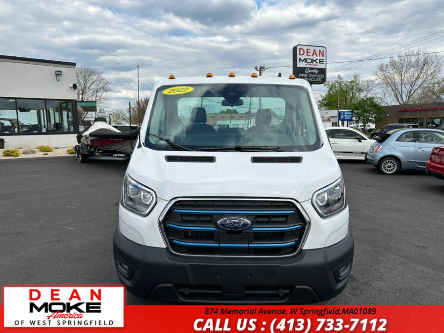 2022 Ford E-Transit Chassis T-350 RWD SRW 178" WB 9500 GVWR, available for sale in W Springfield, Massachusetts | Dean Moke America of West Springfield. W Springfield, Massachusetts 2022 Ford E-Transit Chassis T-350 RWD SRW 178" WB 9500 GVWR, available for sale in W Springfield, Massachusetts | Dean Moke America of West Springfield. W Springfield, Massachusetts