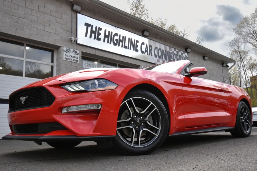 2020 Ford Mustang EcoBoost Premium Convertible, available for sale in Waterbury, Connecticut | Highline Car Connection. Waterbury, Connecticut 2020 Ford Mustang EcoBoost Premium Convertible, available for sale in Waterbury, Connecticut | Highline Car Connection. Waterbury, Connecticut