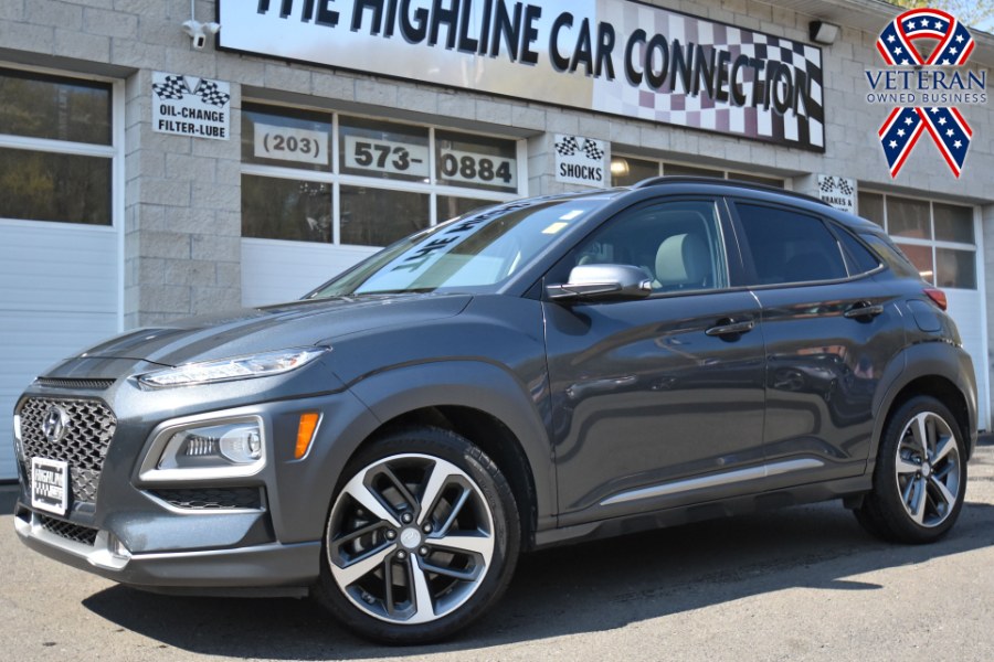 2018 Hyundai Kona Limited 1.6T DCT AWD w/Lime Accent, available for sale in Waterbury, Connecticut | Highline Car Connection. Waterbury, Connecticut