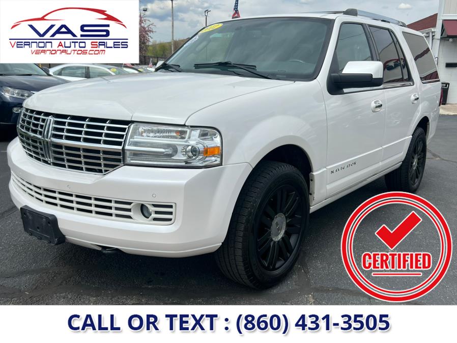 2012 Lincoln Navigator 4WD 4dr, available for sale in Manchester, Connecticut | Vernon Auto Sale & Service. Manchester, Connecticut