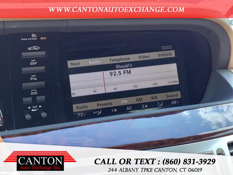 2009 Mercedes-benz S-class S 550 4MATIC, available for sale in Canton, Connecticut | Canton Auto Exchange. Canton, Connecticut 2009 Mercedes-benz S-class S 550 4MATIC, available for sale in Canton, Connecticut | Canton Auto Exchange. Canton, Connecticut