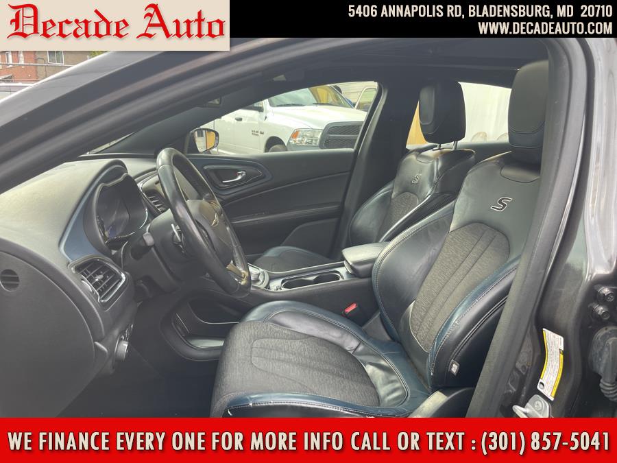 2015 Chrysler 200 4dr Sdn S FWD, available for sale in Bladensburg, Maryland | Decade Auto. Bladensburg, Maryland 2015 Chrysler 200 4dr Sdn S FWD, available for sale in Bladensburg, Maryland | Decade Auto. Bladensburg, Maryland
