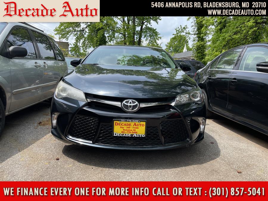 2015 Toyota Camry 4dr Sdn I4 Auto SE (Natl), available for sale in Bladensburg, Maryland | Decade Auto. Bladensburg, Maryland