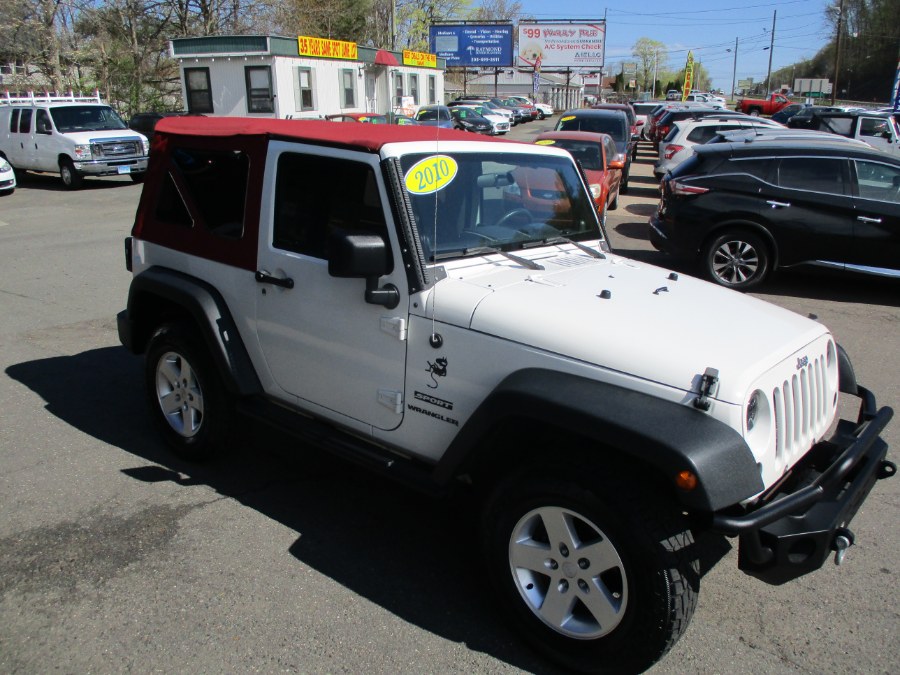 2010 Jeep Wrangler 4WD 2dr Sport, available for sale in Meriden, Connecticut | Cos Central Auto. Meriden, Connecticut 2010 Jeep Wrangler 4WD 2dr Sport, available for sale in Meriden, Connecticut | Cos Central Auto. Meriden, Connecticut