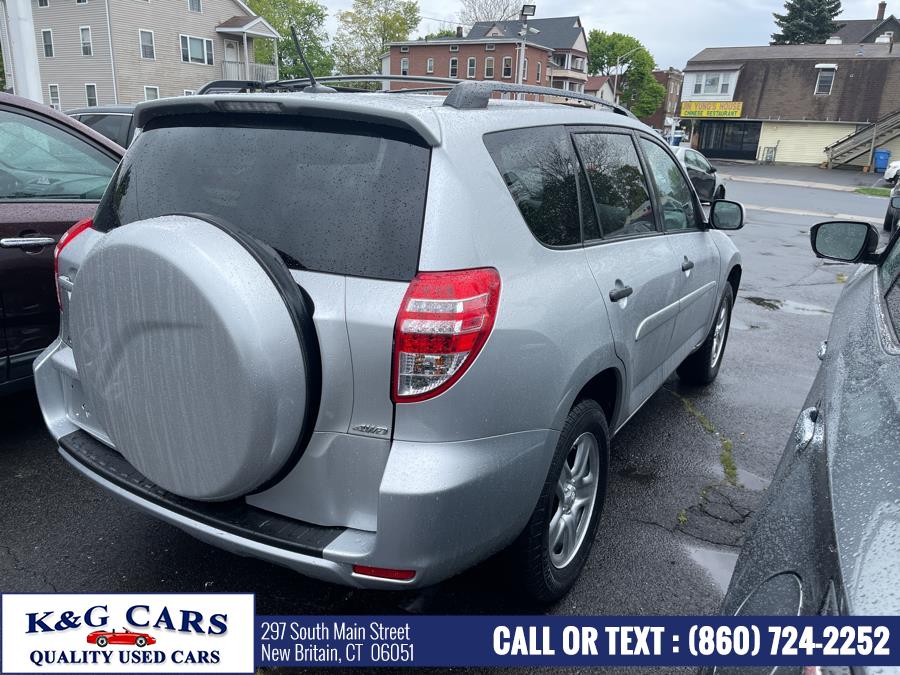 2011 Toyota RAV4 4WD 4dr 4-cyl 4-Spd AT (Natl), available for sale in New Britain, Connecticut | K and G Cars . New Britain, Connecticut 2011 Toyota RAV4 4WD 4dr 4-cyl 4-Spd AT (Natl), available for sale in New Britain, Connecticut | K and G Cars . New Britain, Connecticut