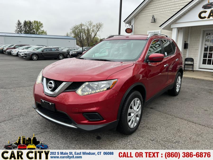 2016 Nissan Rogue AWD 4dr SV, available for sale in East Windsor, Connecticut | Car City LLC. East Windsor, Connecticut 2016 Nissan Rogue AWD 4dr SV, available for sale in East Windsor, Connecticut | Car City LLC. East Windsor, Connecticut