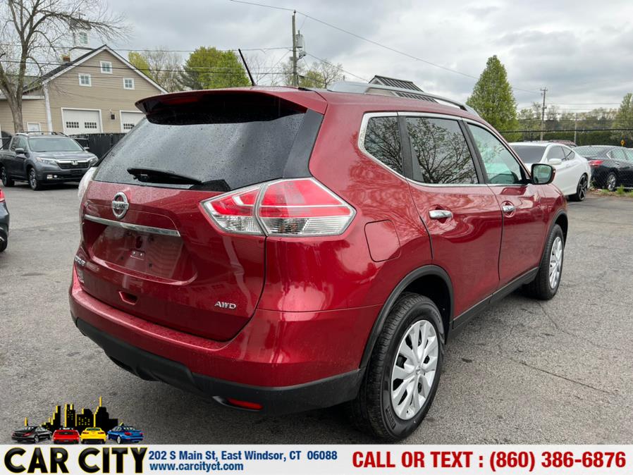 2016 Nissan Rogue AWD 4dr SV, available for sale in East Windsor, Connecticut | Car City LLC. East Windsor, Connecticut 2016 Nissan Rogue AWD 4dr SV, available for sale in East Windsor, Connecticut | Car City LLC. East Windsor, Connecticut