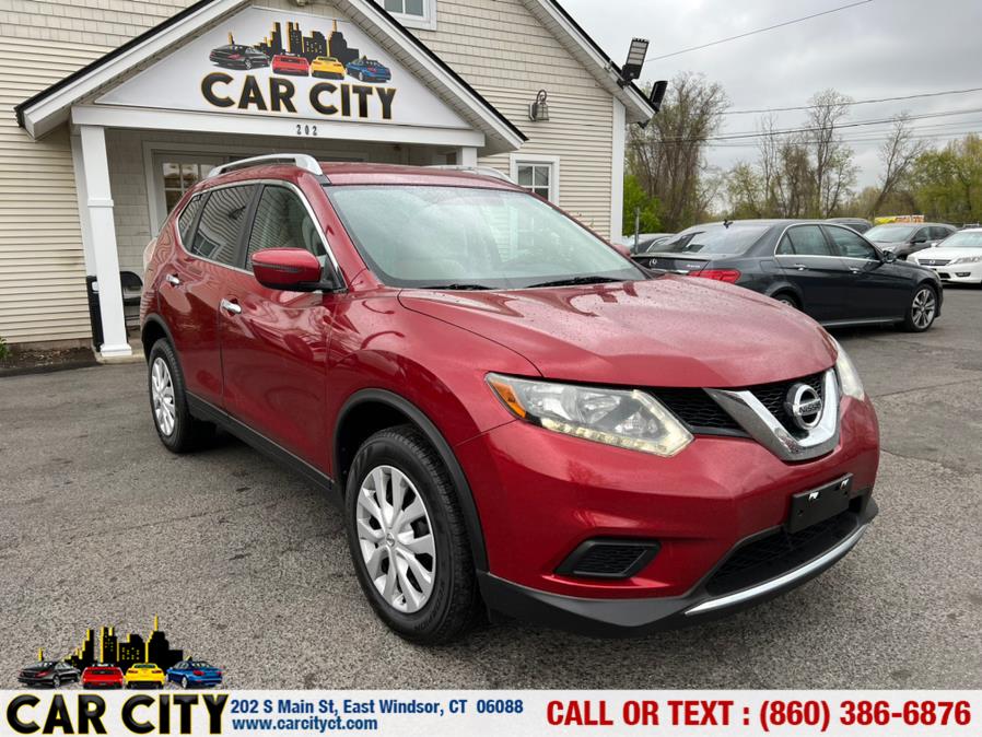 2016 Nissan Rogue AWD 4dr SV, available for sale in East Windsor, Connecticut | Car City LLC. East Windsor, Connecticut 2016 Nissan Rogue AWD 4dr SV, available for sale in East Windsor, Connecticut | Car City LLC. East Windsor, Connecticut
