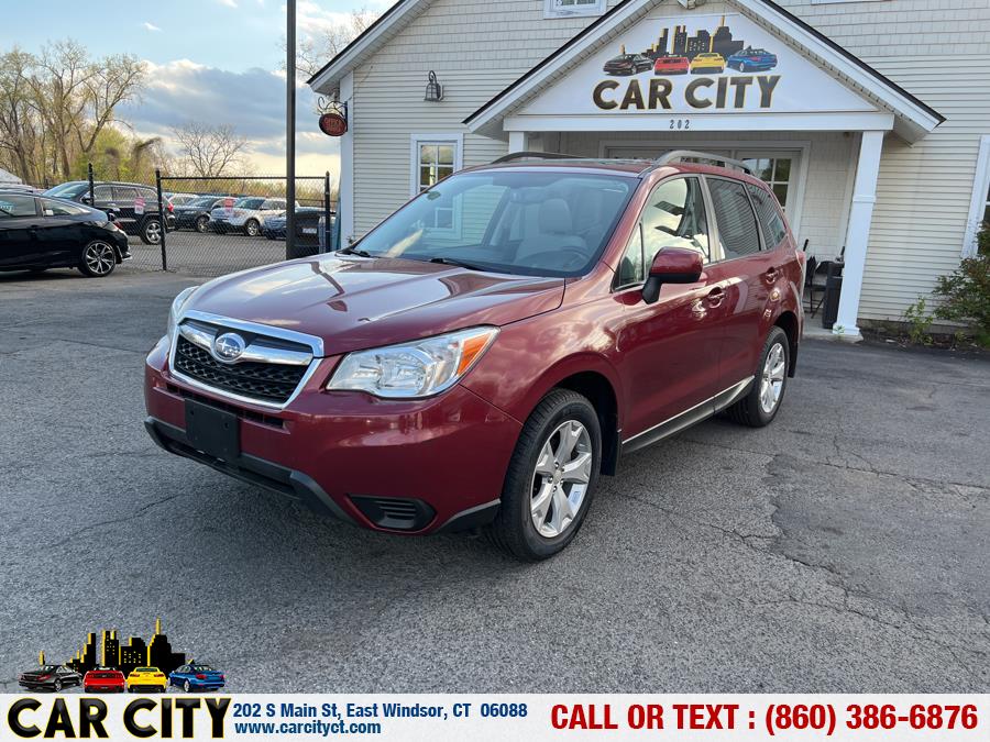 2015 Subaru Forester 4dr CVT 2.5i Premium PZEV, available for sale in East Windsor, Connecticut | Car City LLC. East Windsor, Connecticut 2015 Subaru Forester 4dr CVT 2.5i Premium PZEV, available for sale in East Windsor, Connecticut | Car City LLC. East Windsor, Connecticut