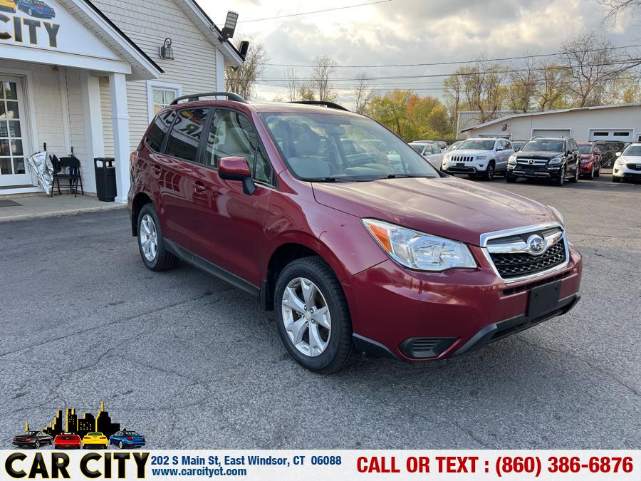 2015 Subaru Forester 4dr CVT 2.5i Premium PZEV, available for sale in East Windsor, Connecticut | Car City LLC. East Windsor, Connecticut 2015 Subaru Forester 4dr CVT 2.5i Premium PZEV, available for sale in East Windsor, Connecticut | Car City LLC. East Windsor, Connecticut