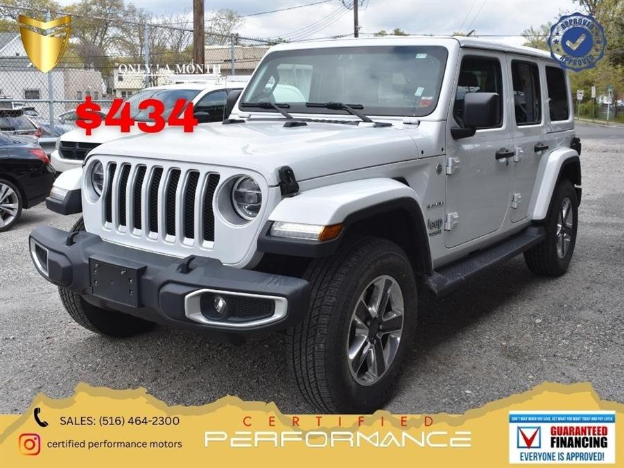 2020 Jeep Wrangler Unlimited Sahara, available for sale in Valley Stream, New York | Certified Performance Motors. Valley Stream, New York