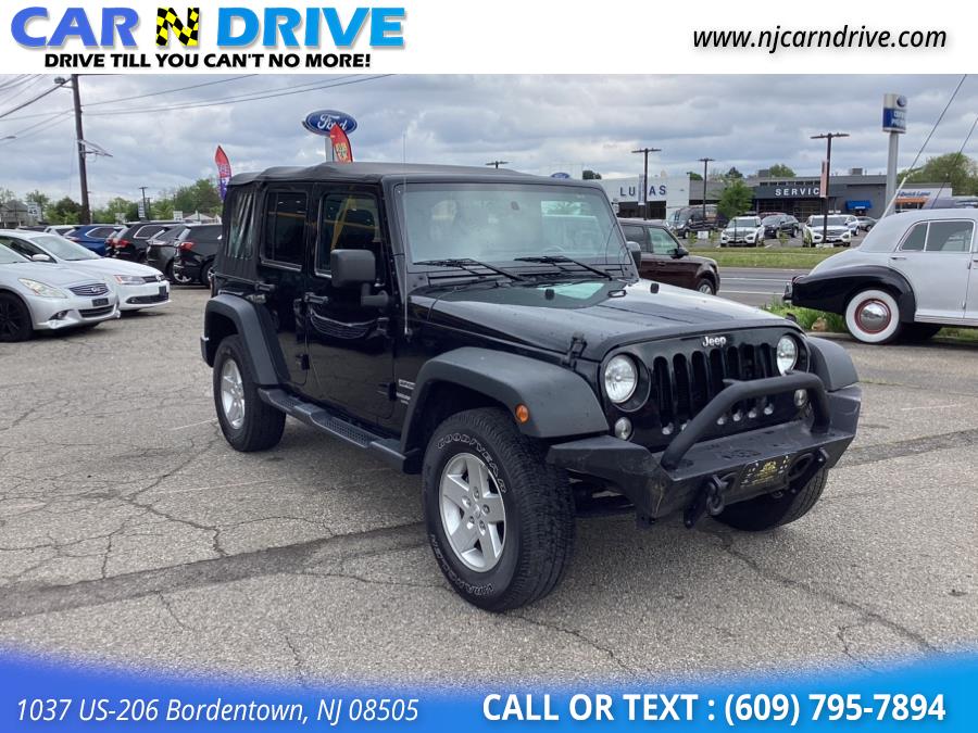 2017 Jeep Wrangler Unlimited Sport 4WD, available for sale in Bordentown, New Jersey | Car N Drive. Bordentown, New Jersey 2017 Jeep Wrangler Unlimited Sport 4WD, available for sale in Bordentown, New Jersey | Car N Drive. Bordentown, New Jersey