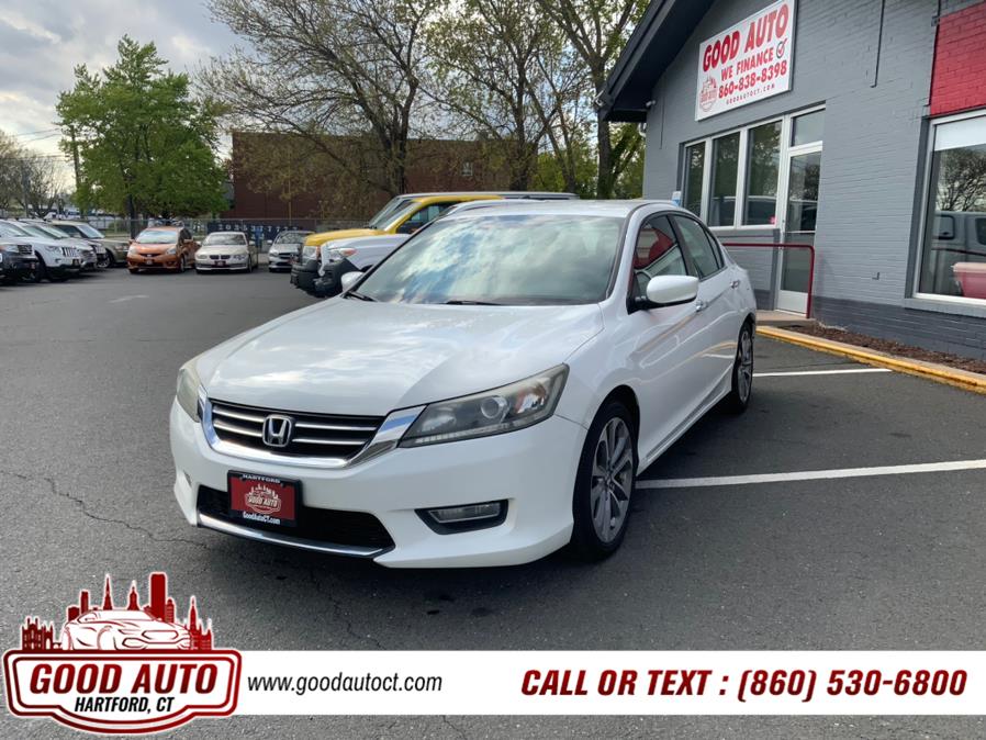 2013 Honda Accord Sdn 4dr I4 CVT Sport, available for sale in Hartford, Connecticut | Good Auto LLC. Hartford, Connecticut