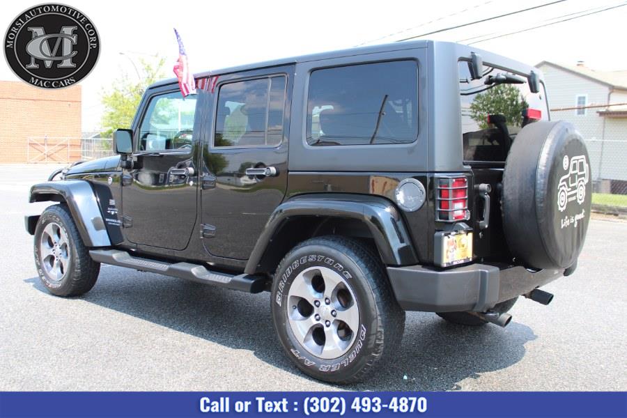 2016 Jeep Wrangler Unlimited 4WD 4dr Sahara, available for sale in New Castle, Delaware | Morsi Automotive Corp. New Castle, Delaware 2016 Jeep Wrangler Unlimited 4WD 4dr Sahara, available for sale in New Castle, Delaware | Morsi Automotive Corp. New Castle, Delaware