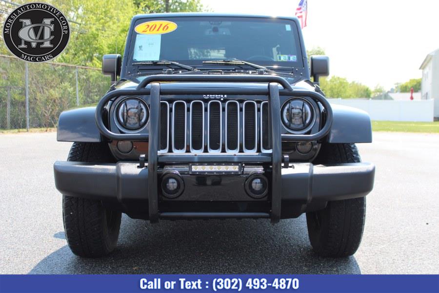 2016 Jeep Wrangler Unlimited 4WD 4dr Sahara, available for sale in New Castle, Delaware | Morsi Automotive Corp. New Castle, Delaware 2016 Jeep Wrangler Unlimited 4WD 4dr Sahara, available for sale in New Castle, Delaware | Morsi Automotive Corp. New Castle, Delaware