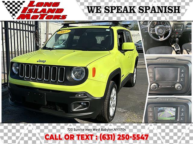 2017 Jeep Renegade Latitude 4x4, available for sale in West Babylon, New York | Long Island Motors. West Babylon, New York 2017 Jeep Renegade Latitude 4x4, available for sale in West Babylon, New York | Long Island Motors. West Babylon, New York