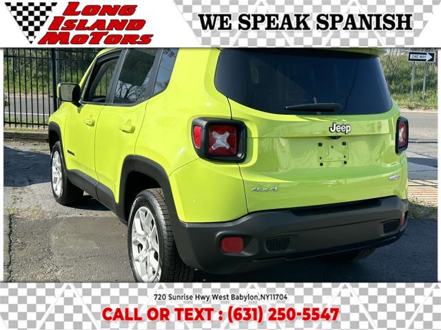 2017 Jeep Renegade Latitude 4x4, available for sale in West Babylon, New York | Long Island Motors. West Babylon, New York 2017 Jeep Renegade Latitude 4x4, available for sale in West Babylon, New York | Long Island Motors. West Babylon, New York