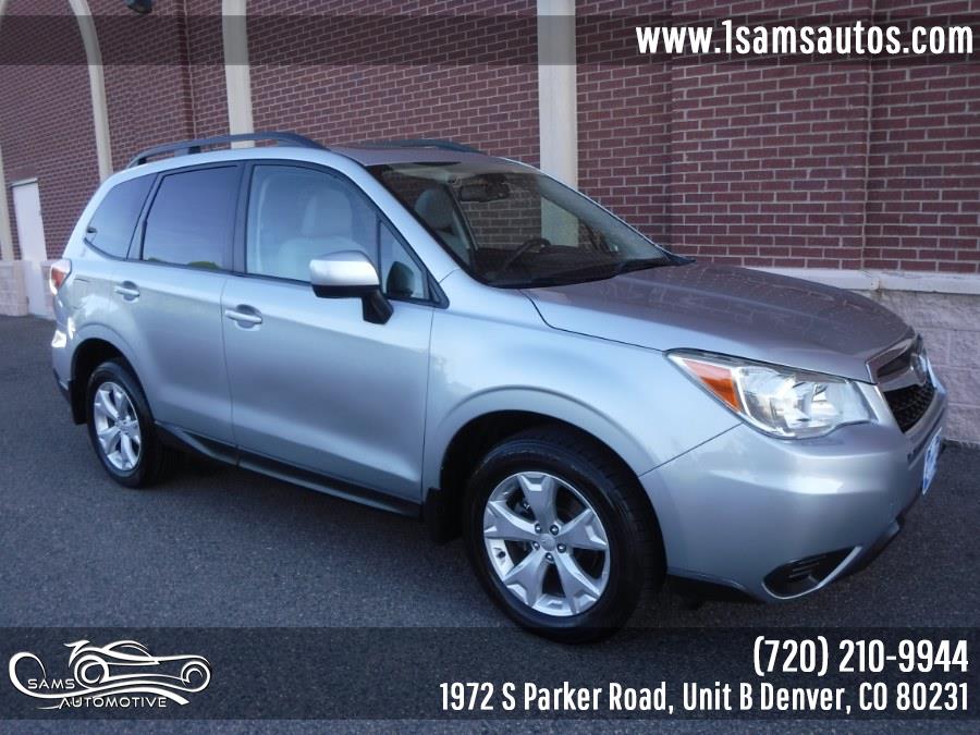 2015 Subaru Forester 4dr CVT 2.5i Premium PZEV, available for sale in Denver, Colorado | Sam's Automotive. Denver, Colorado 2015 Subaru Forester 4dr CVT 2.5i Premium PZEV, available for sale in Denver, Colorado | Sam's Automotive. Denver, Colorado