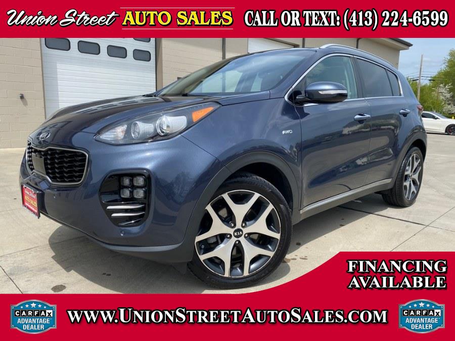 Used Kia Sportage SX Turbo AWD 2017 | Union Street Auto Sales. West Springfield, Massachusetts