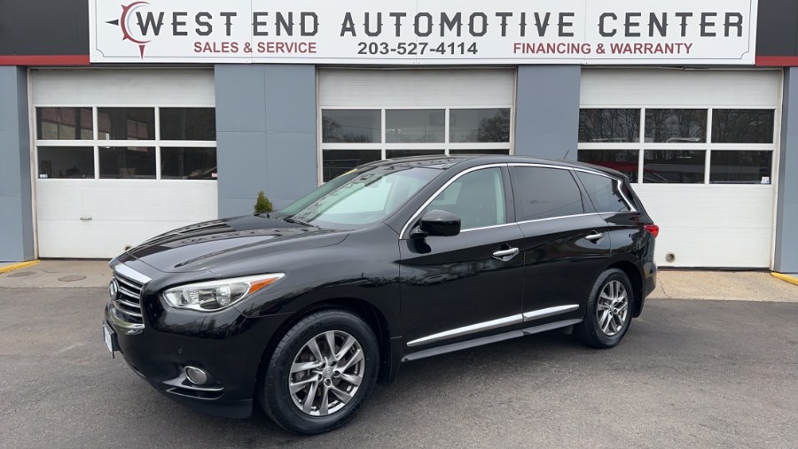 2013 Infiniti JX35 AWD 4dr, available for sale in Waterbury, Connecticut | West End Automotive Center. Waterbury, Connecticut 2013 Infiniti JX35 AWD 4dr, available for sale in Waterbury, Connecticut | West End Automotive Center. Waterbury, Connecticut