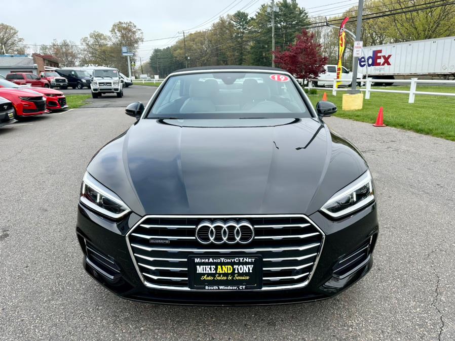 2019 Audi A5 Cabriolet Premium Plus 45 TFSI quattro, available for sale in South Windsor, Connecticut | Mike And Tony Auto Sales, Inc. South Windsor, Connecticut 2019 Audi A5 Cabriolet Premium Plus 45 TFSI quattro, available for sale in South Windsor, Connecticut | Mike And Tony Auto Sales, Inc. South Windsor, Connecticut