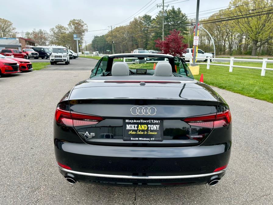2019 Audi A5 Cabriolet Premium Plus 45 TFSI quattro, available for sale in South Windsor, Connecticut | Mike And Tony Auto Sales, Inc. South Windsor, Connecticut 2019 Audi A5 Cabriolet Premium Plus 45 TFSI quattro, available for sale in South Windsor, Connecticut | Mike And Tony Auto Sales, Inc. South Windsor, Connecticut