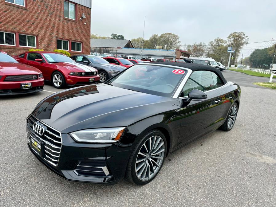 2019 Audi A5 Cabriolet Premium Plus 45 TFSI quattro, available for sale in South Windsor, Connecticut | Mike And Tony Auto Sales, Inc. South Windsor, Connecticut 2019 Audi A5 Cabriolet Premium Plus 45 TFSI quattro, available for sale in South Windsor, Connecticut | Mike And Tony Auto Sales, Inc. South Windsor, Connecticut