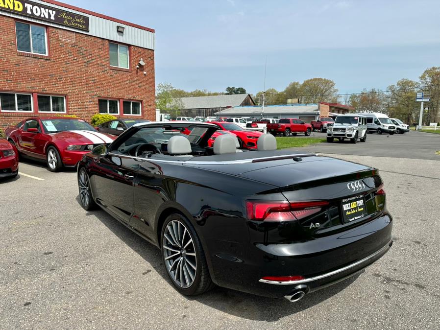 2019 Audi A5 Cabriolet Premium Plus 45 TFSI quattro, available for sale in South Windsor, Connecticut | Mike And Tony Auto Sales, Inc. South Windsor, Connecticut 2019 Audi A5 Cabriolet Premium Plus 45 TFSI quattro, available for sale in South Windsor, Connecticut | Mike And Tony Auto Sales, Inc. South Windsor, Connecticut