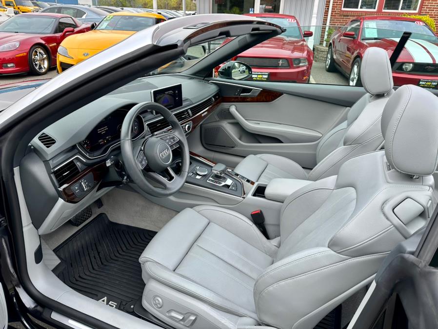 2019 Audi A5 Cabriolet Premium Plus 45 TFSI quattro, available for sale in South Windsor, Connecticut | Mike And Tony Auto Sales, Inc. South Windsor, Connecticut 2019 Audi A5 Cabriolet Premium Plus 45 TFSI quattro, available for sale in South Windsor, Connecticut | Mike And Tony Auto Sales, Inc. South Windsor, Connecticut