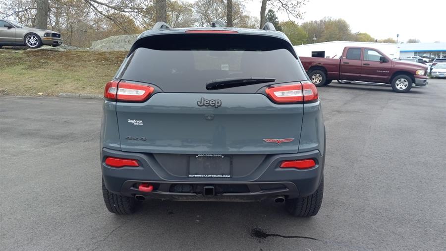 2015 Jeep Cherokee 4WD 4dr Trailhawk, available for sale in Old Saybrook, Connecticut | Saybrook Auto Barn. Old Saybrook, Connecticut 2015 Jeep Cherokee 4WD 4dr Trailhawk, available for sale in Old Saybrook, Connecticut | Saybrook Auto Barn. Old Saybrook, Connecticut