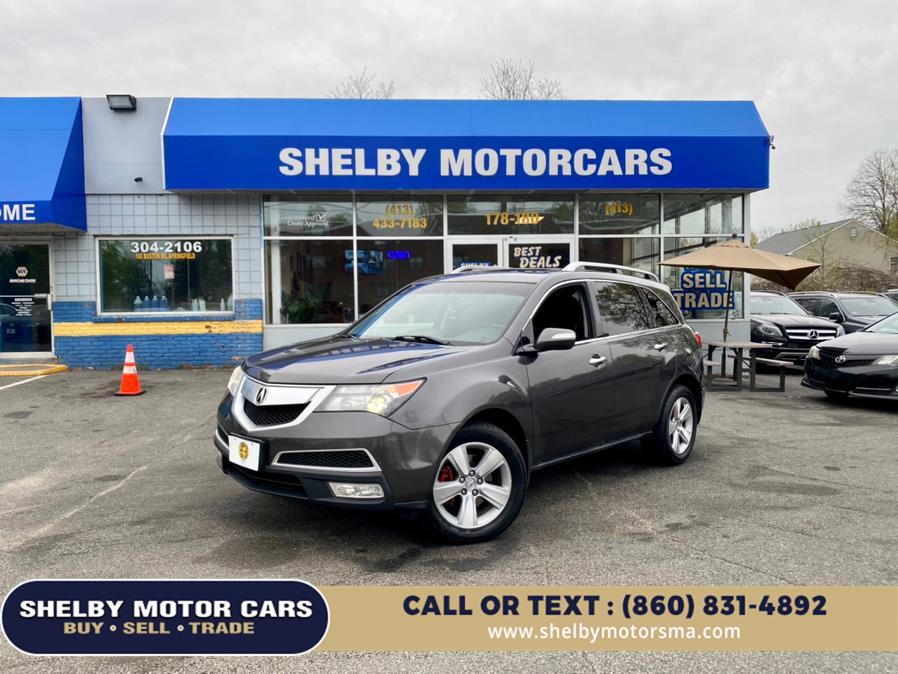 2010 Acura MDX AWD 4dr Technology/Entertainment Pkg, available for sale in Springfield, Massachusetts | Shelby Motor Cars. Springfield, Massachusetts