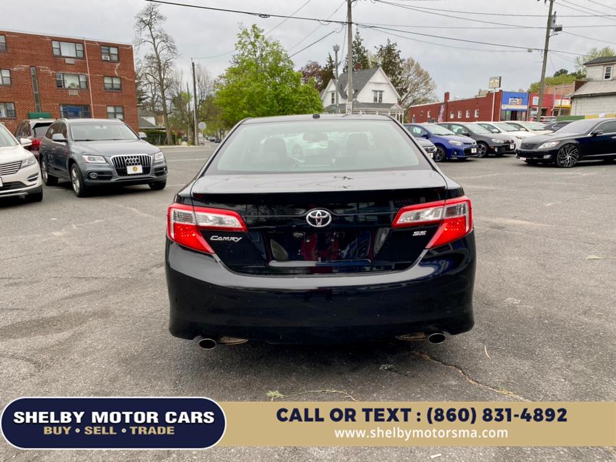 2012 Toyota Camry 4dr Sdn V6 Auto SE (Natl), available for sale in Springfield, Massachusetts | Shelby Motor Cars. Springfield, Massachusetts 2012 Toyota Camry 4dr Sdn V6 Auto SE (Natl), available for sale in Springfield, Massachusetts | Shelby Motor Cars. Springfield, Massachusetts