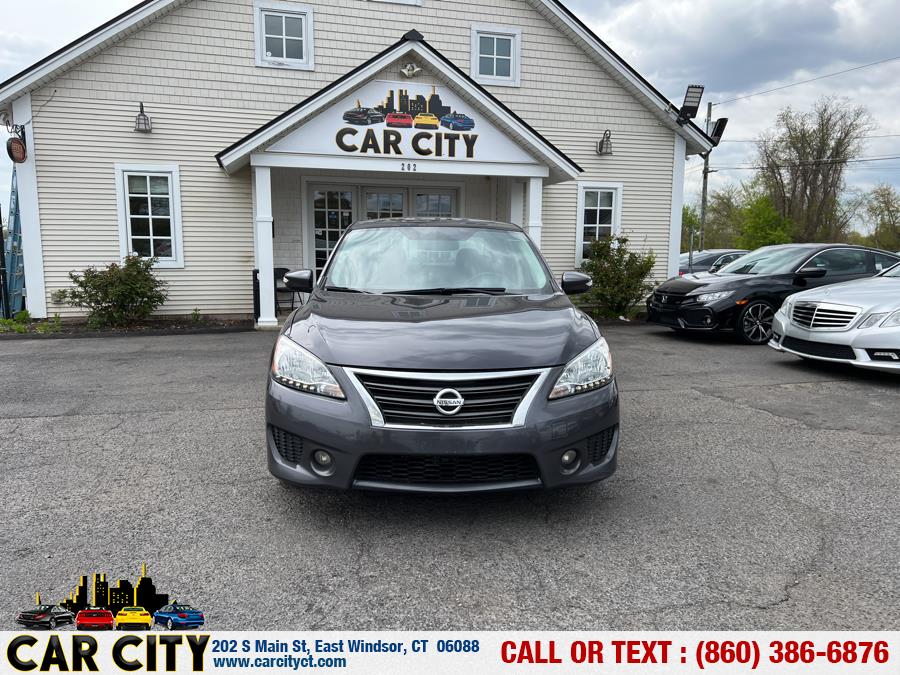 2015 Nissan Sentra 4dr Sdn I4 CVT SR, available for sale in East Windsor, Connecticut | Car City LLC. East Windsor, Connecticut