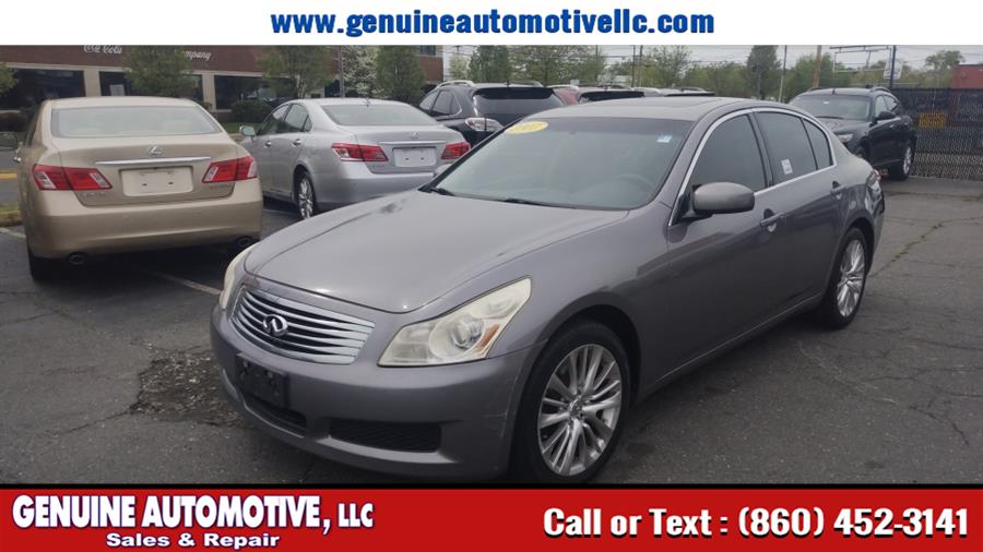 2007 Infiniti G35 Sedan 4dr Auto G35x AWD, available for sale in East Hartford, Connecticut | Genuine Automotive LLC. East Hartford, Connecticut 2007 Infiniti G35 Sedan 4dr Auto G35x AWD, available for sale in East Hartford, Connecticut | Genuine Automotive LLC. East Hartford, Connecticut