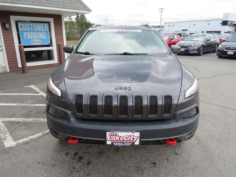 2018 Jeep Cherokee Trailhawk 4x4 4dr SUV, available for sale in Auburn, Maine | Lake City Exports Inc. Auburn, Maine 2018 Jeep Cherokee Trailhawk 4x4 4dr SUV, available for sale in Auburn, Maine | Lake City Exports Inc. Auburn, Maine