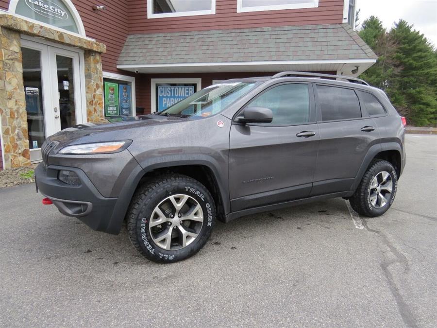 2018 Jeep Cherokee Trailhawk 4x4 4dr SUV, available for sale in Auburn, Maine | Lake City Exports Inc. Auburn, Maine 2018 Jeep Cherokee Trailhawk 4x4 4dr SUV, available for sale in Auburn, Maine | Lake City Exports Inc. Auburn, Maine
