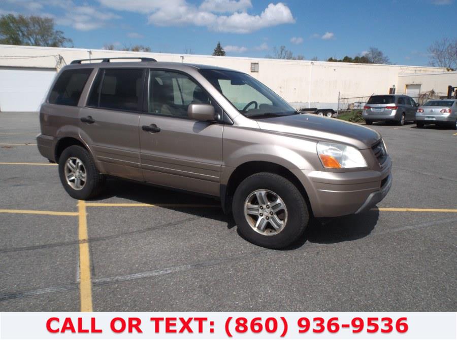 2004 Honda Pilot 4WD EX Auto w/Leather/Nav, available for sale in Hartford, Connecticut | Lee Motors Sales Inc. Hartford, Connecticut 2004 Honda Pilot 4WD EX Auto w/Leather/Nav, available for sale in Hartford, Connecticut | Lee Motors Sales Inc. Hartford, Connecticut