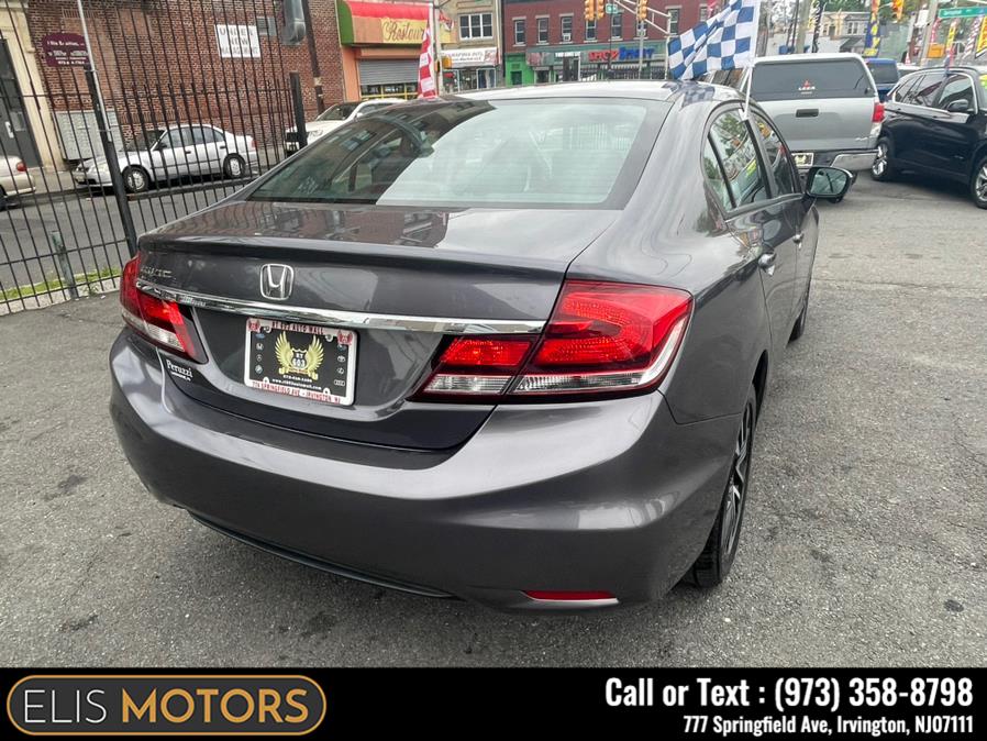 2015 Honda Civic Sedan 4dr CVT EX, available for sale in Irvington, New Jersey | Elis Motors Corp. Irvington, New Jersey 2015 Honda Civic Sedan 4dr CVT EX, available for sale in Irvington, New Jersey | Elis Motors Corp. Irvington, New Jersey