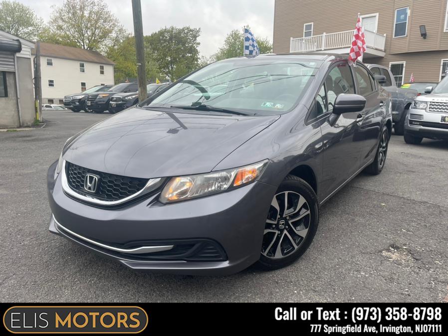 2015 Honda Civic Sedan 4dr CVT EX, available for sale in Irvington, New Jersey | Elis Motors Corp. Irvington, New Jersey 2015 Honda Civic Sedan 4dr CVT EX, available for sale in Irvington, New Jersey | Elis Motors Corp. Irvington, New Jersey