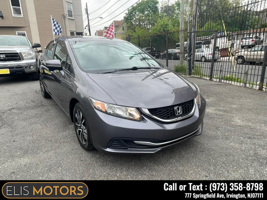 2015 Honda Civic Sedan 4dr CVT EX, available for sale in Irvington, New Jersey | Elis Motors Corp. Irvington, New Jersey 2015 Honda Civic Sedan 4dr CVT EX, available for sale in Irvington, New Jersey | Elis Motors Corp. Irvington, New Jersey