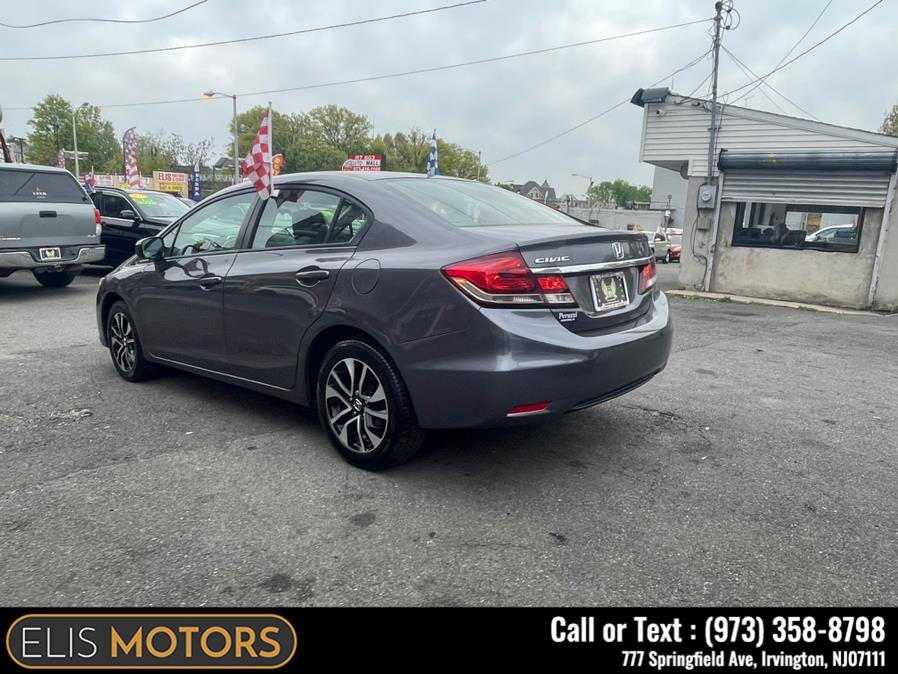 2015 Honda Civic Sedan 4dr CVT EX, available for sale in Irvington, New Jersey | Elis Motors Corp. Irvington, New Jersey 2015 Honda Civic Sedan 4dr CVT EX, available for sale in Irvington, New Jersey | Elis Motors Corp. Irvington, New Jersey