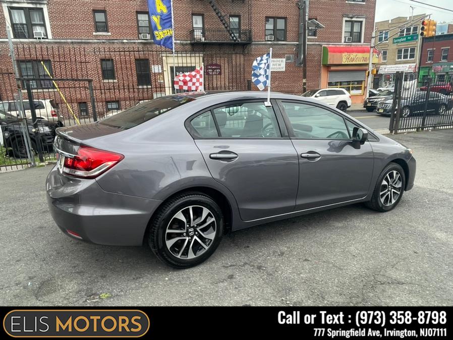 2015 Honda Civic Sedan 4dr CVT EX, available for sale in Irvington, New Jersey | Elis Motors Corp. Irvington, New Jersey 2015 Honda Civic Sedan 4dr CVT EX, available for sale in Irvington, New Jersey | Elis Motors Corp. Irvington, New Jersey