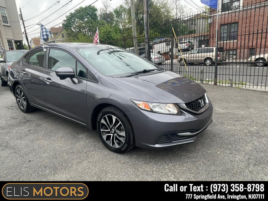2015 Honda Civic Sedan 4dr CVT EX, available for sale in Irvington, New Jersey | Elis Motors Corp. Irvington, New Jersey 2015 Honda Civic Sedan 4dr CVT EX, available for sale in Irvington, New Jersey | Elis Motors Corp. Irvington, New Jersey