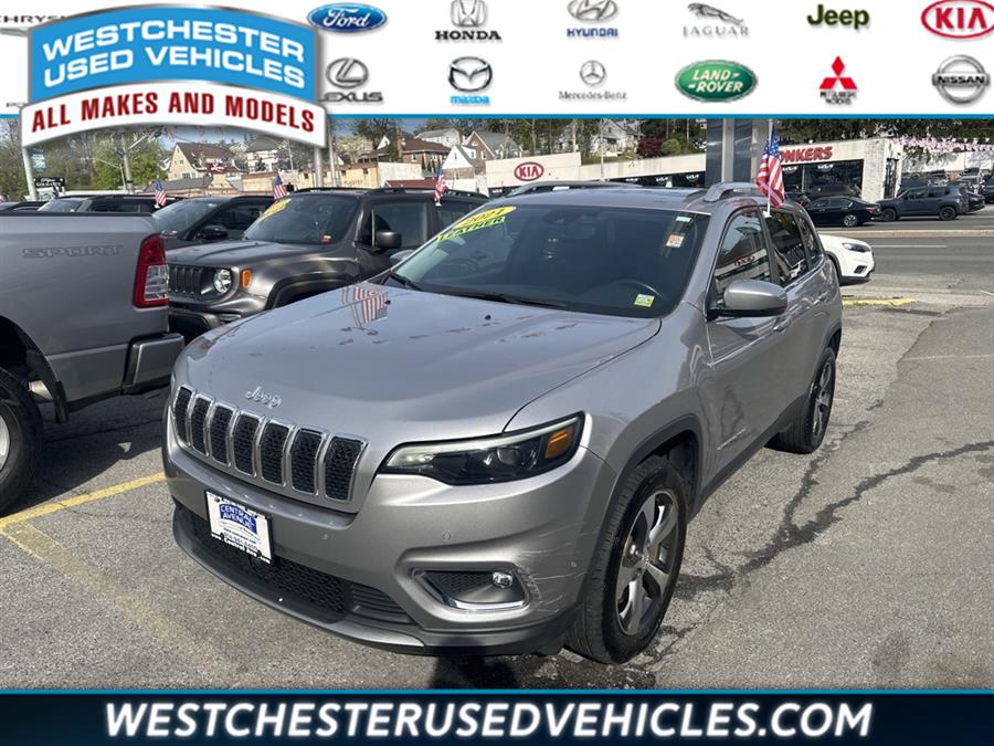 2021 Jeep Cherokee Limited, available for sale in White Plains, New York | Westchester Used Vehicles. White Plains, New York 2021 Jeep Cherokee Limited, available for sale in White Plains, New York | Westchester Used Vehicles. White Plains, New York