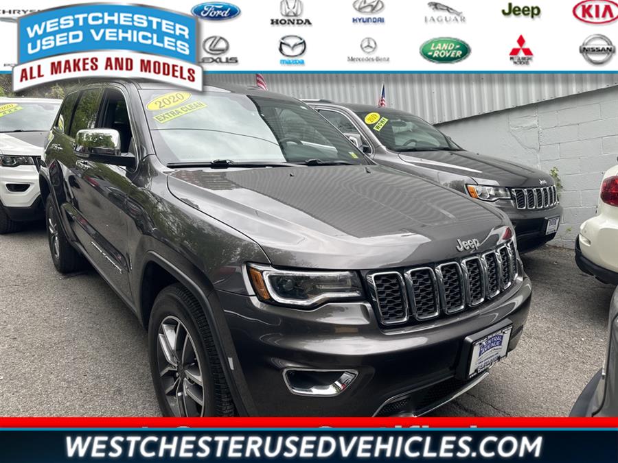 2020 Jeep Grand Cherokee Limited, available for sale in White Plains, New York | Westchester Used Vehicles. White Plains, New York 2020 Jeep Grand Cherokee Limited, available for sale in White Plains, New York | Westchester Used Vehicles. White Plains, New York